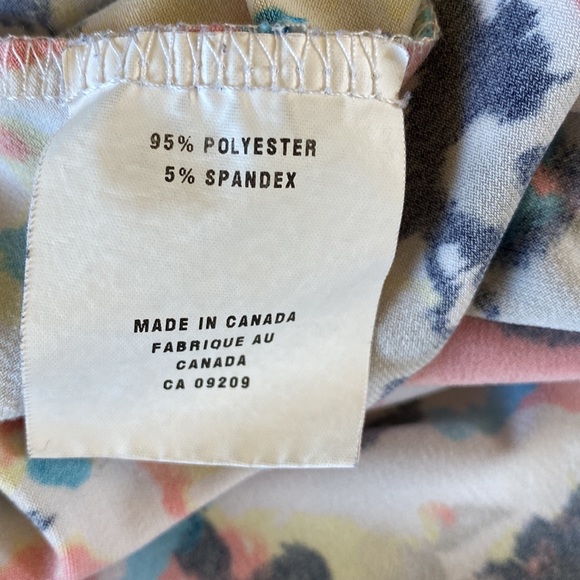 Cleo petites multi color sleeveless top Sz XS - Picture 4 of 4